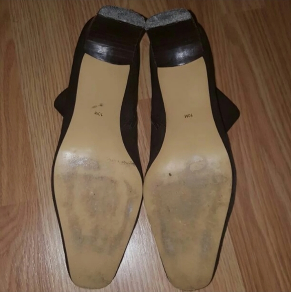 Lord & Taylor Sz: 10 M Brown Suede Ankle Boots - Picture 4 of 4